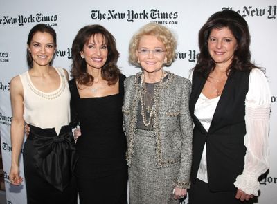 Rebecca Budig, Susan Lucci, Agnes Nixon and Julie Hanan Carruthers
 Photo