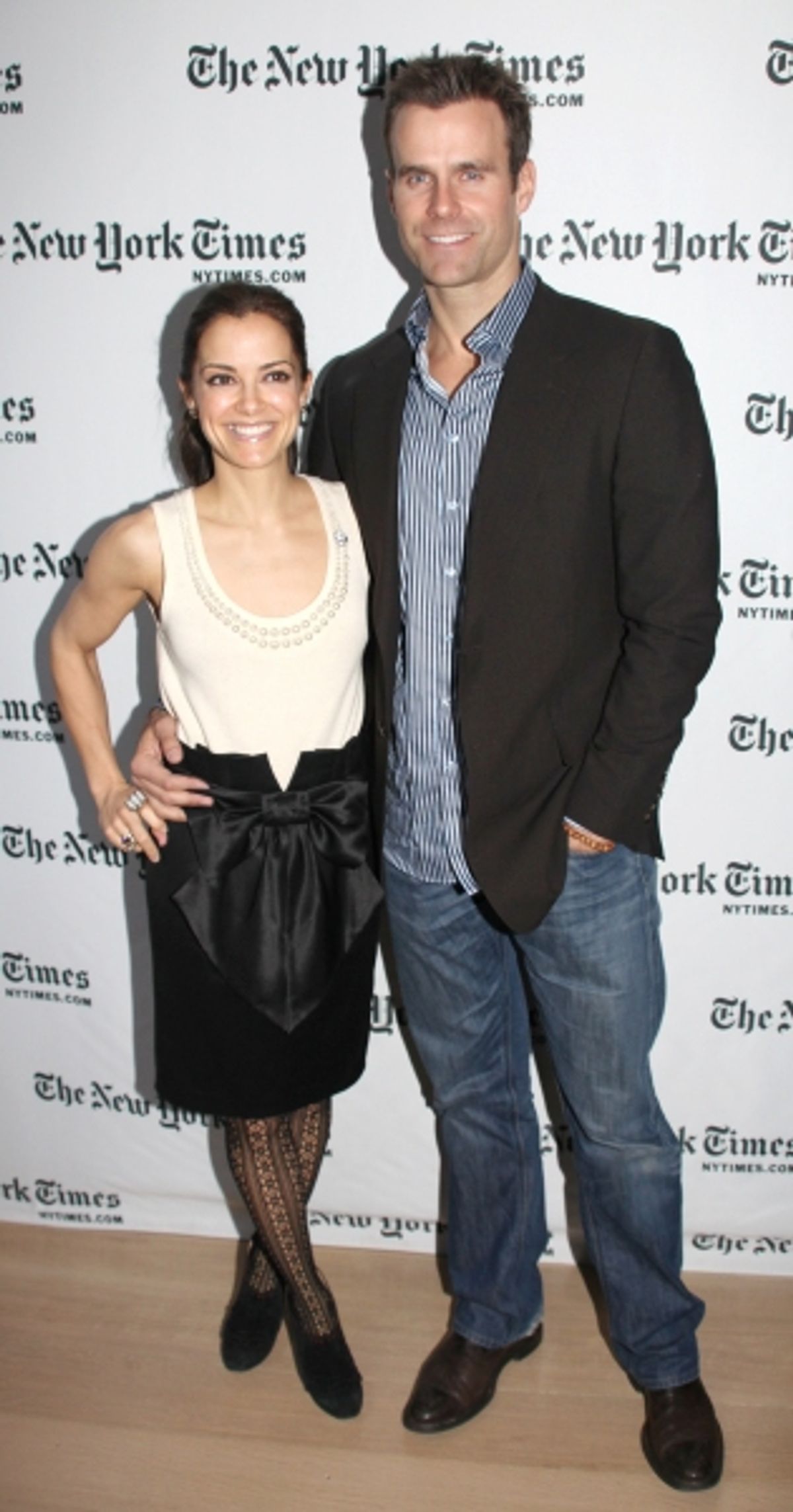 Rebecca Budig & Cameron Mathison at 