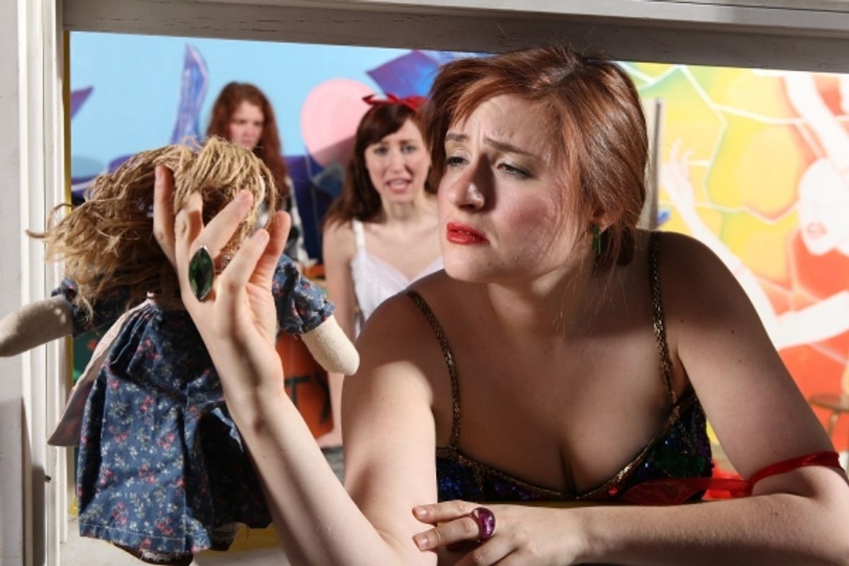 Leah Raulerson, Lauren Lakis, Britt Olsen-Ecker 
 at 