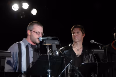 Jeremy Kushnier and Ron Bohmer Photo