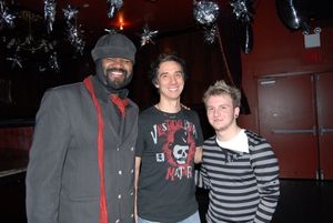 Gregory Porter, Roger Cohen (Drums) and Gerard Canonico
 Photo