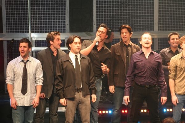 David Josefsberg, Kevin Kern, Ryan Duncan, Cheyenne Jackson, Andy Karl, Tyler Maynard Photo