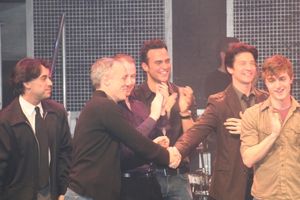 Ryan Duncan, Marc Kessler, Tyler Maynard, Cheyenne Jackson, Andy Karl and Mitch Dean Photo