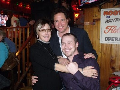 Robyn Goodman, Kevin McCollum and Tyler Maynard Photo