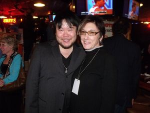 Director Stafford Arima and Producer Robyn Goodman Photo