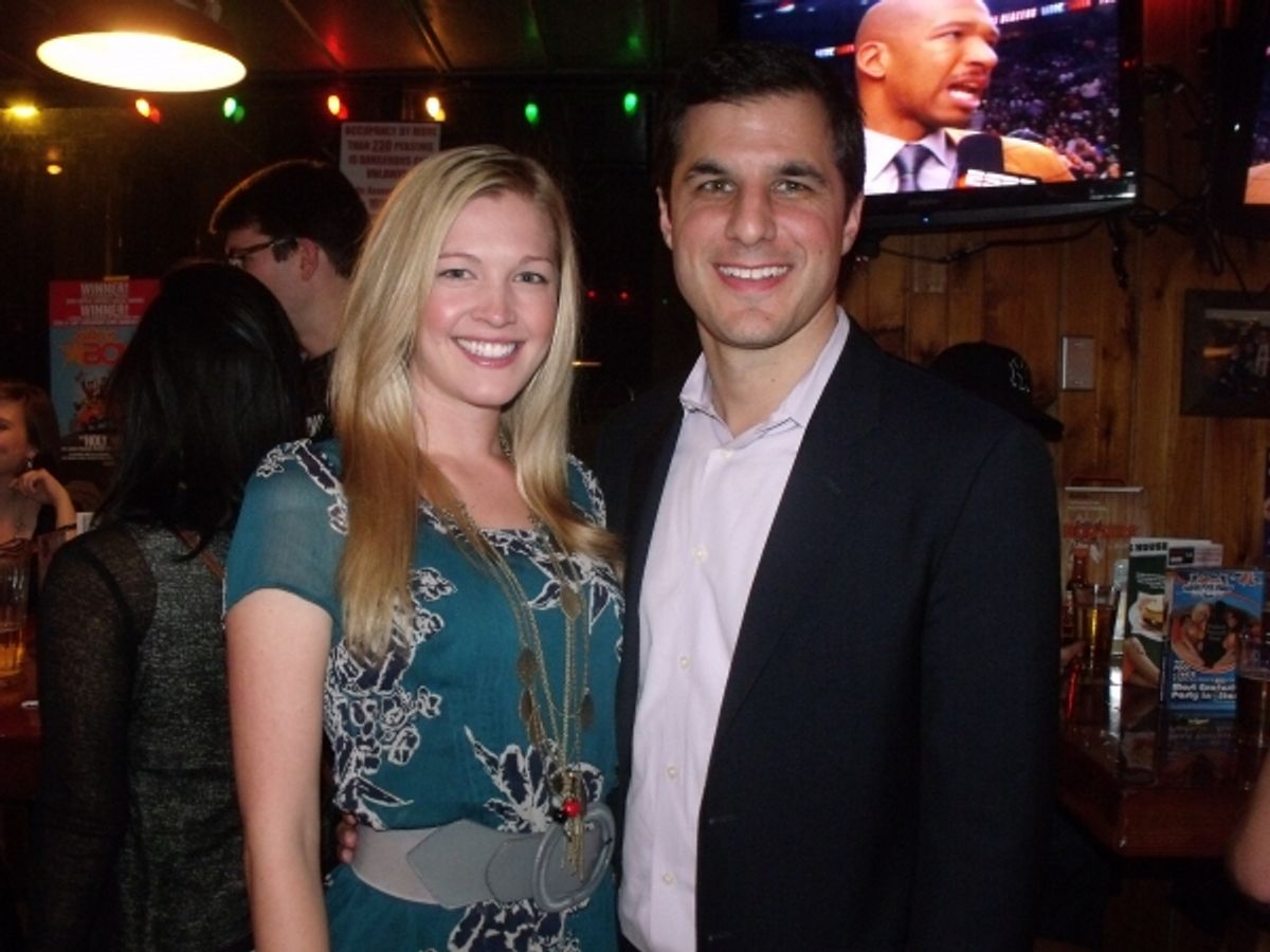 Tracy Weiler and Ken Davenport at 