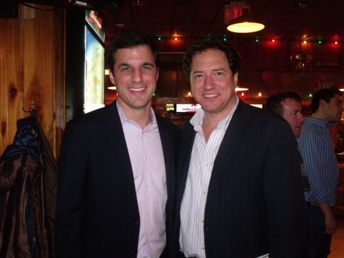 Ken Davenport and Kevin McCollum at 