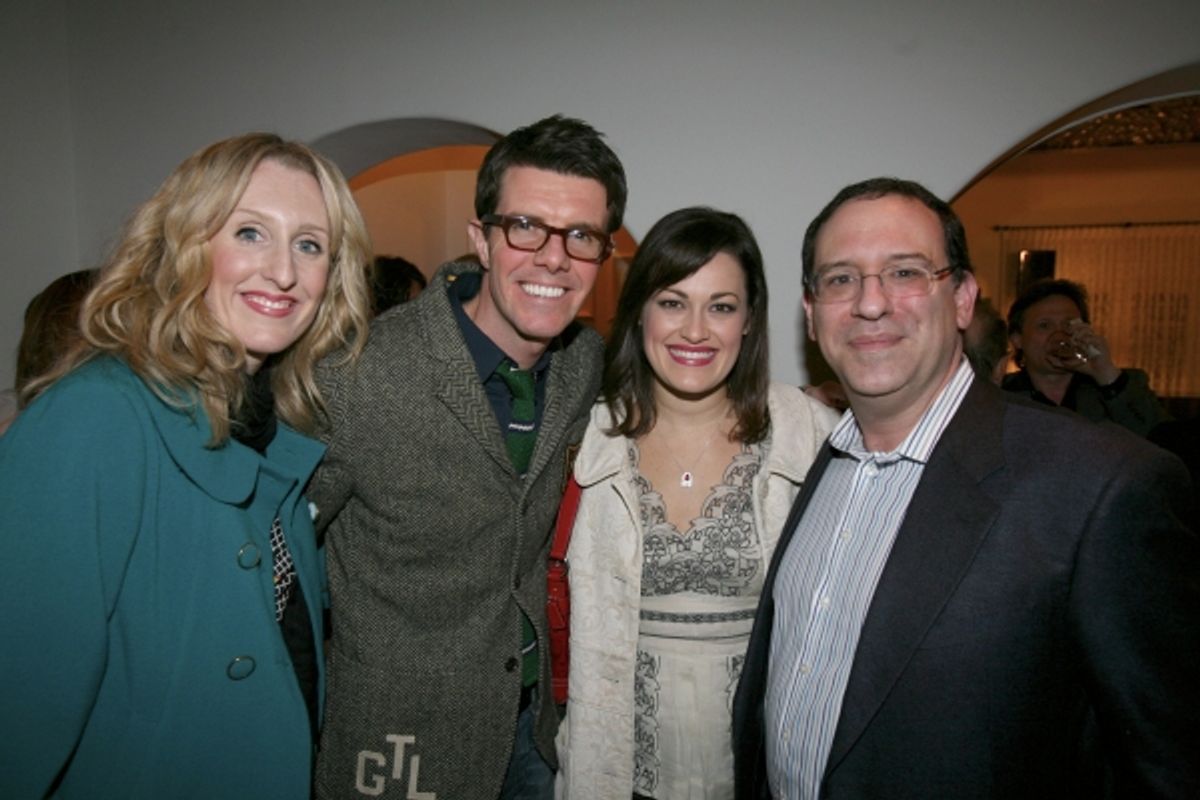 Emily Harvey, Gavin Lee, Ashley Brown, Howard Sherman at 