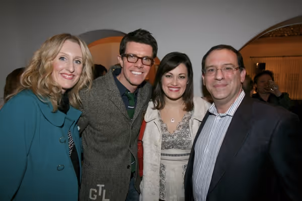 Emily Harvey, Gavin Lee, Ashley Brown, Howard Sherman Photo
