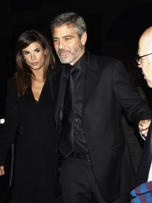 George Clooney and Elisabetta Canalis @ BroadwayWorld George Clooney and Elisabetta Canalis Photo