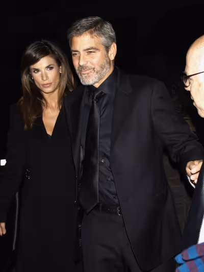 George Clooney and Elisabetta Canalis  Photo