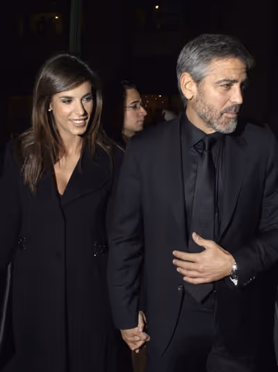 George Clooney and Elisabetta Canalis  Photo