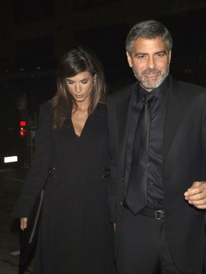 George Clooney and Elisabetta Canalis  Photo