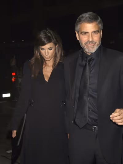 George Clooney and Elisabetta Canalis  Photo