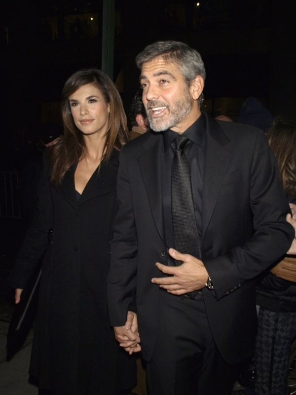 George Clooney and girlfriend Elisabetta Canalis  Photo