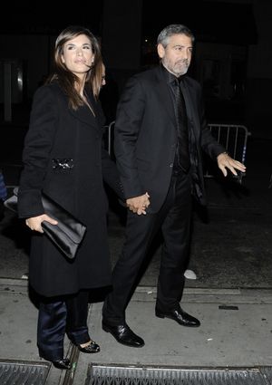George Clooney and Elisabetta Canalis  Photo
