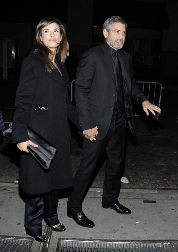 George Clooney and Elisabetta Canalis  Photo
