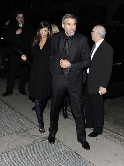George Clooney and Elisabetta Canalis  Photo
