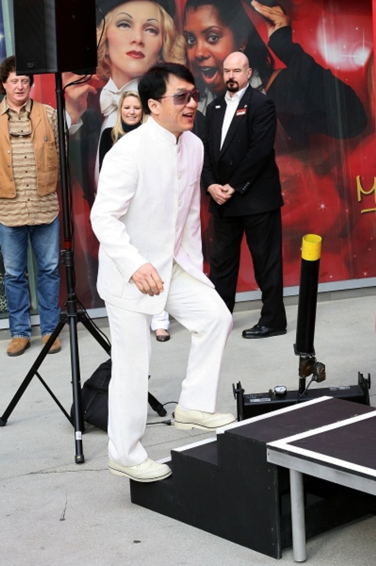 Jackie Chan at Jackie Chan Wax Unveiling at Madame Tussauds