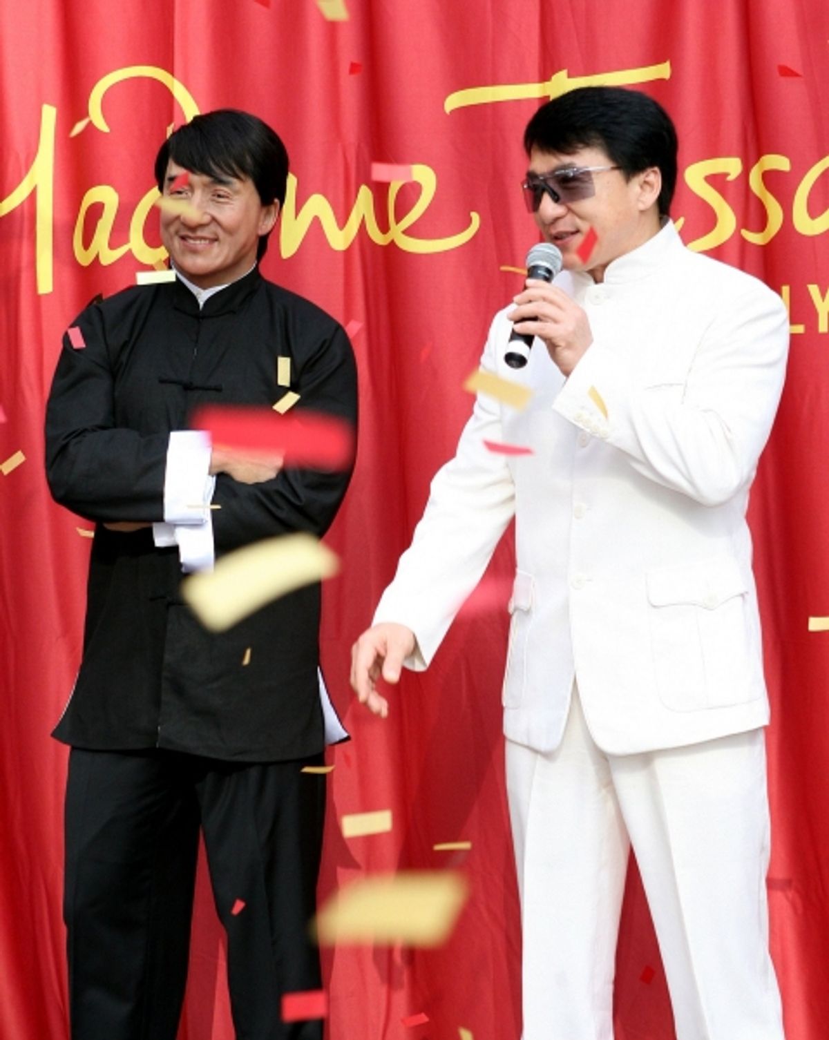 Jackie Chan at Jackie Chan Wax Unveiling at Madame Tussauds