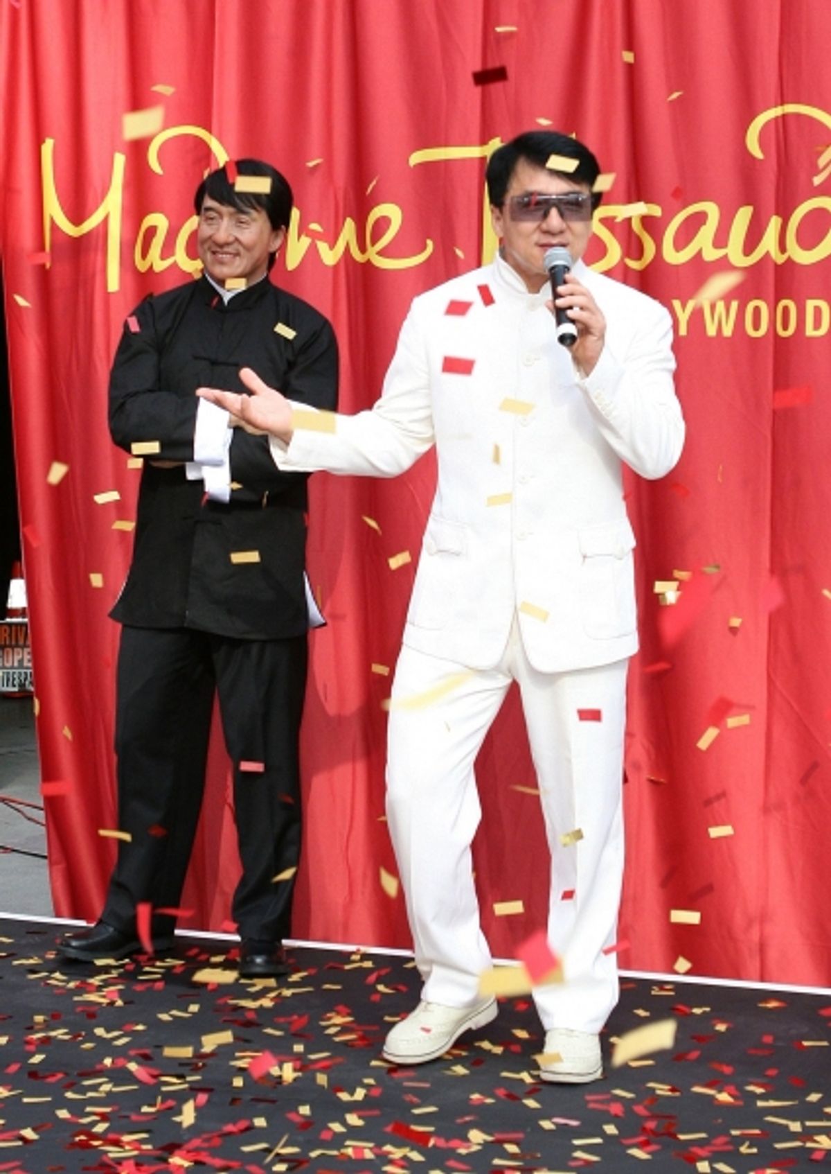Jackie Chan at Jackie Chan Wax Unveiling at Madame Tussauds
