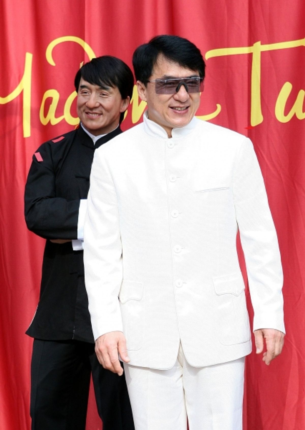 Jackie Chan at Jackie Chan Wax Unveiling at Madame Tussauds