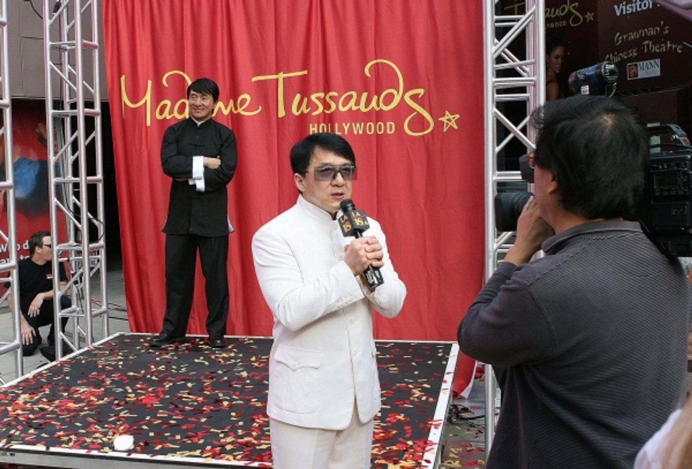 Photo Coverage: Jackie Chan Wax Unveiling at Madame Tussauds  Image