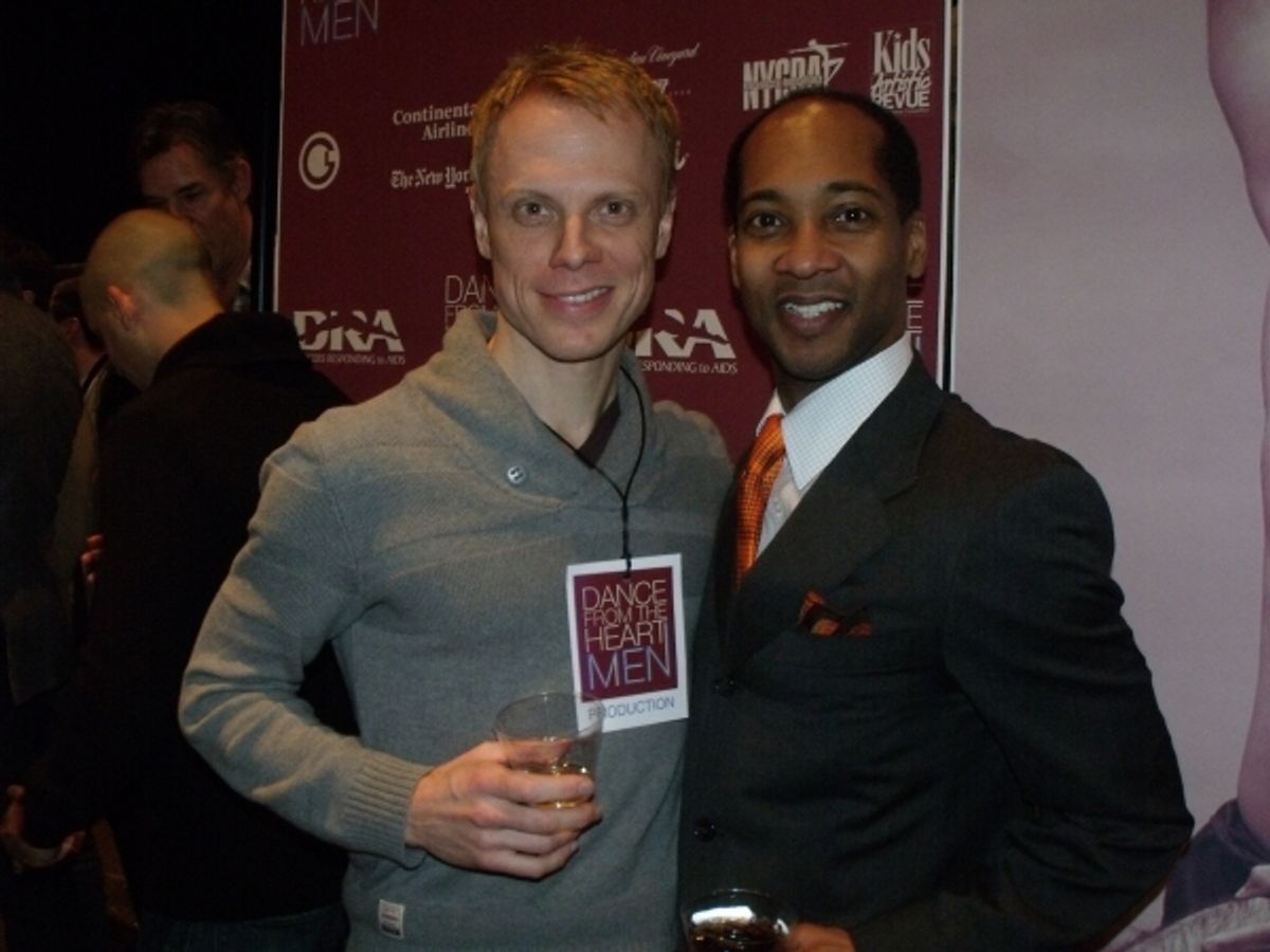 Michael Trusnovec and Christopher Davis at 