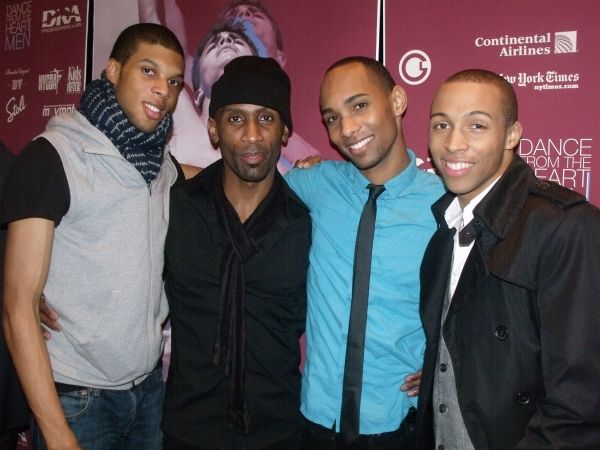 Tyrone Walker, Ray Mercer, Sean Carmon and Levi Marsman Photo