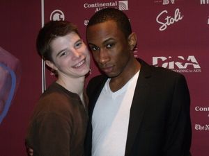 Doug Baum and Saleem Abdullahi Photo