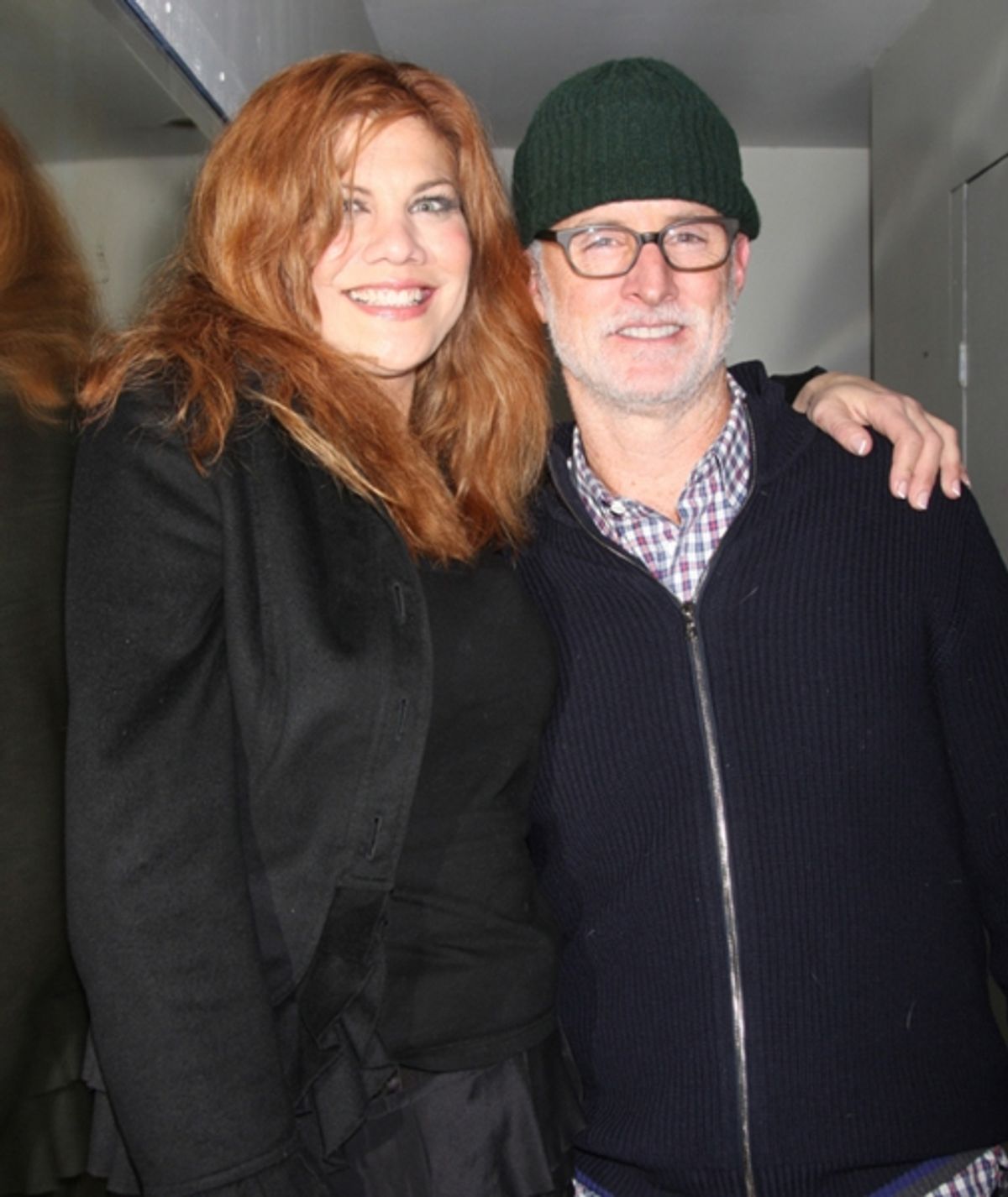 Kristen Johnston and John Slattery at Celebrity Autobiography: In Their Own Words