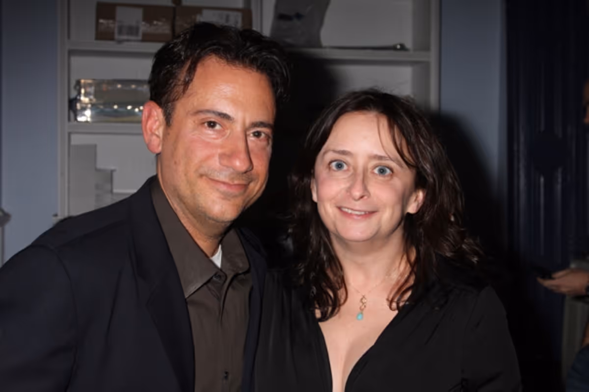 Eugene Pack and Rachel Dratch at Celebrity Autobiography: In Their Own Words