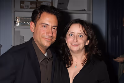 Eugene Pack and Rachel Dratch Photo