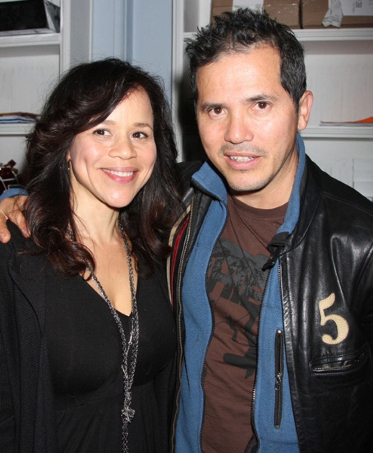 Rosie Perez and John Leguizamo at 
