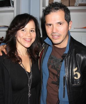 Rosie Perez and John Leguizamo @ BroadwayWorld Rosie Perez and John Leguizamo Photo