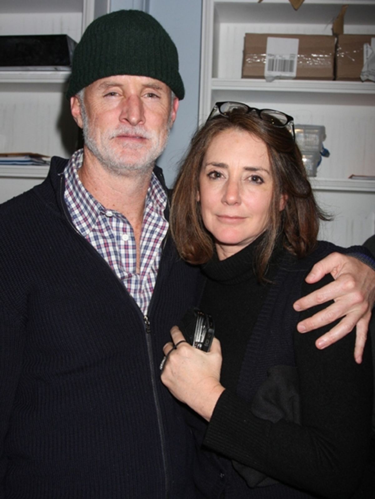 John Slattery and Talia Balsam at Celebrity Autobiography: In Their Own Words