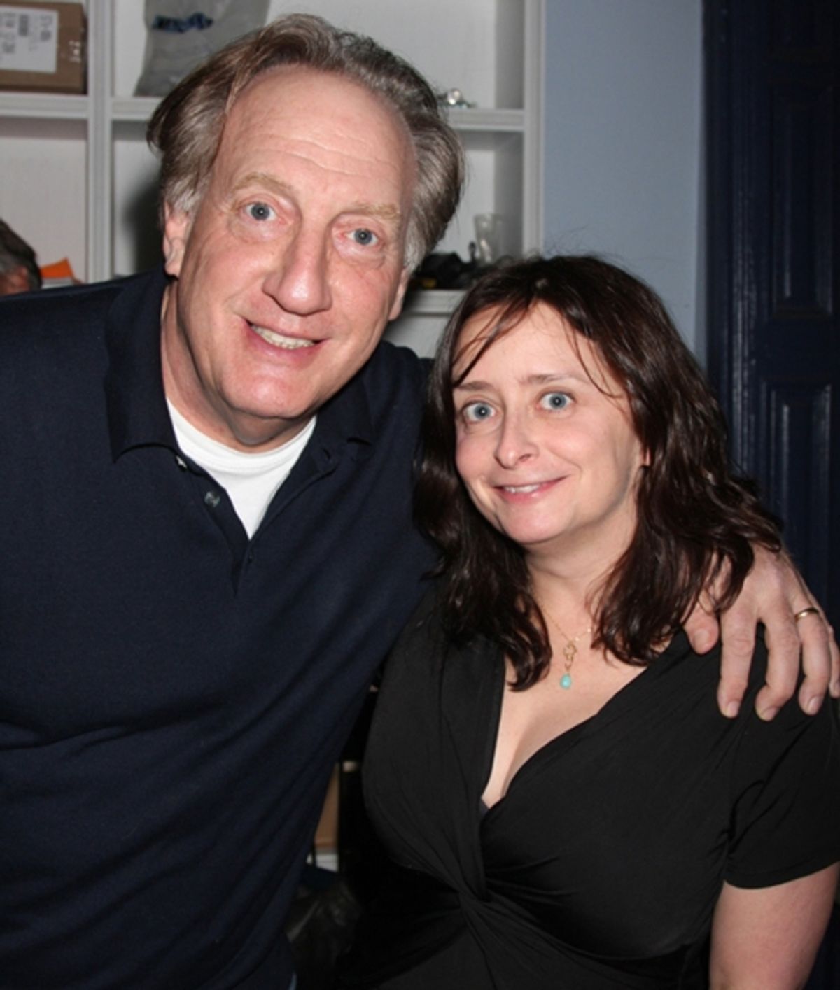 Alan Zweibel and Rachel Dratch at 