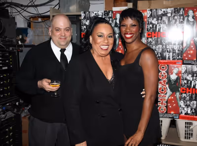 Raymond Bokhour, Roz Ryan & Deidre Goodwin
 Photo