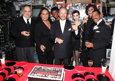 Raymond Bokhour, Roz Ryan & Deidre Goodwin, Barry Weissler (Producer), Ashlee Simpson Photo