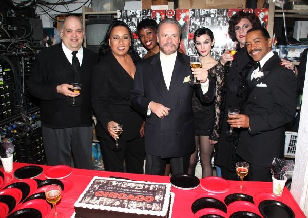 Raymond Bokhour, Roz Ryan & Deidre Goodwin, Barry Weissler (Producer), Ashlee Simpson Photo