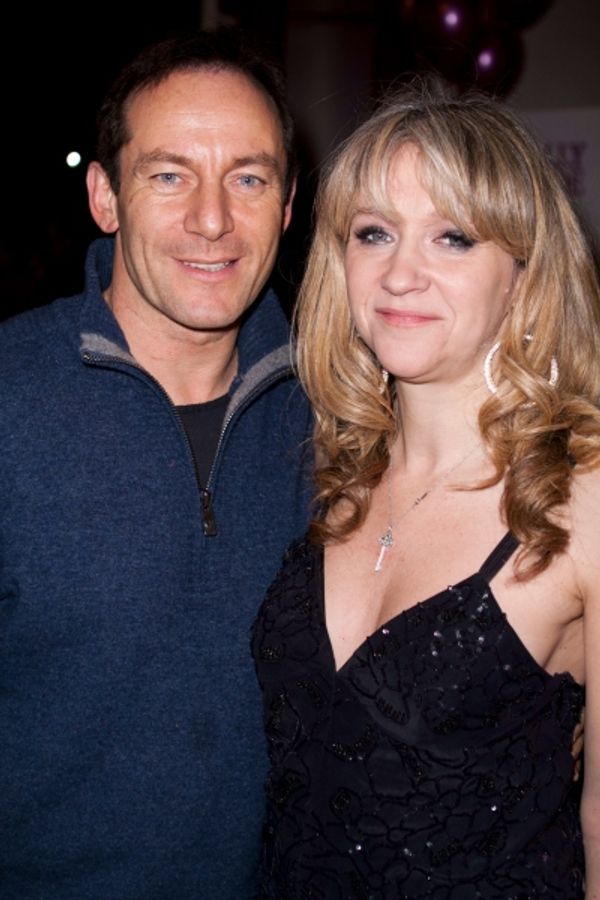 Jason Isaacs & Sonia Friedman Photo