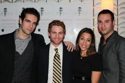 Wil Petre ("Dorian Gray"), Vayu O'Donnell ("Henry"), Christina Broccolini ("Sybil"),  Photo