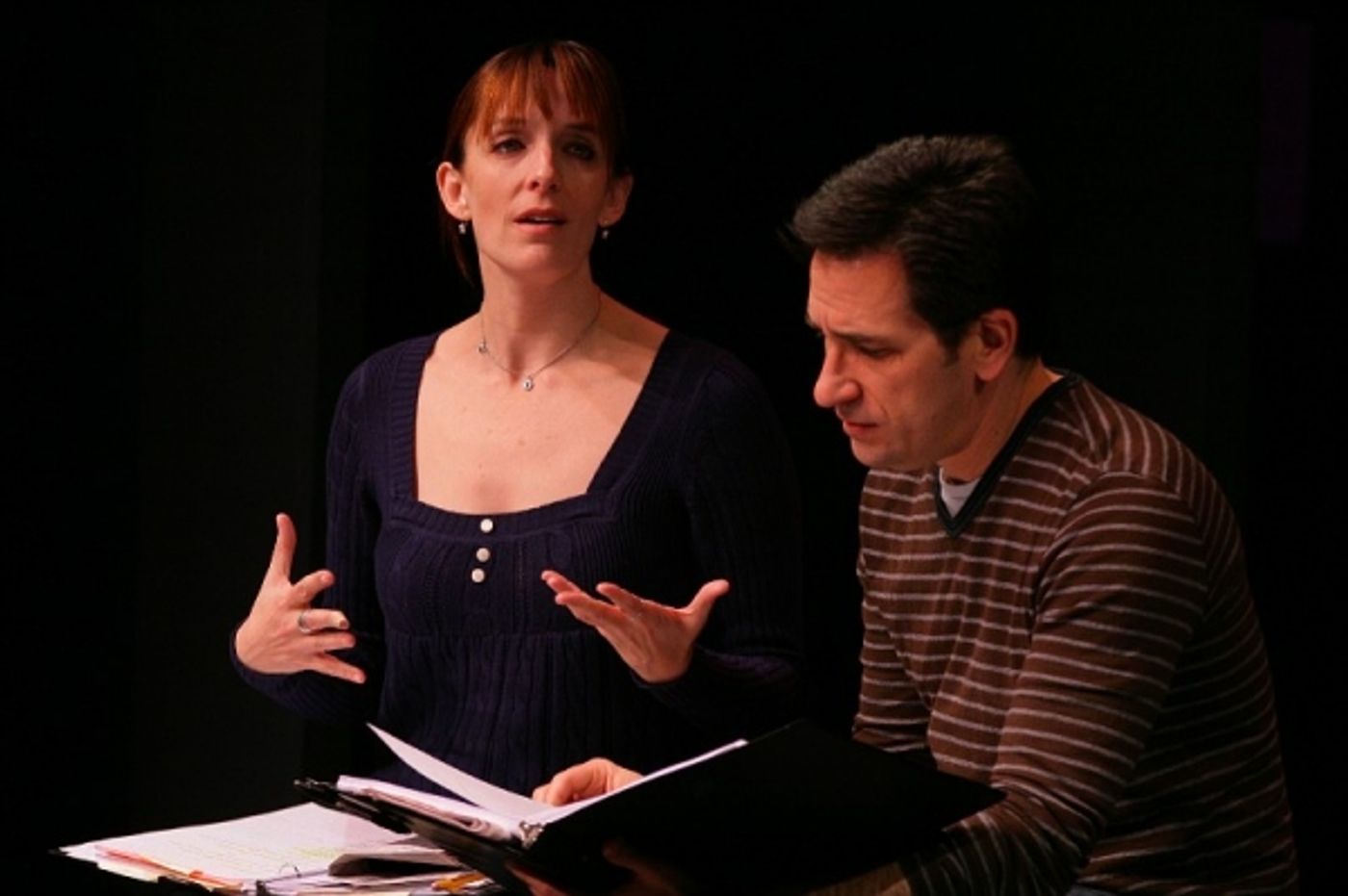 Photo Flash: York Theater Company's THE TIMES Begins Rehearsals  Image