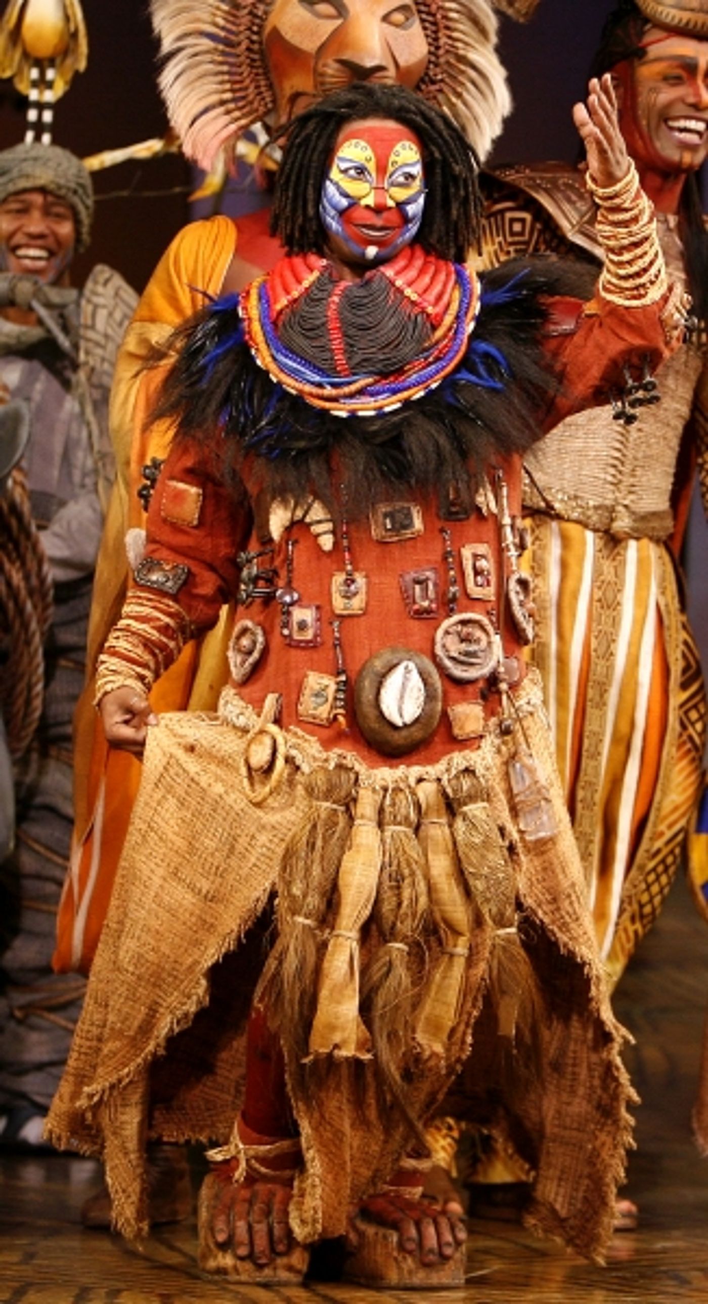 Photo Coverage: Whoopi Goldberg's Joins THE LION KING for a Night  Image