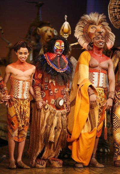 Whoopi Goldberg and the Cast of THE LION KING Photo