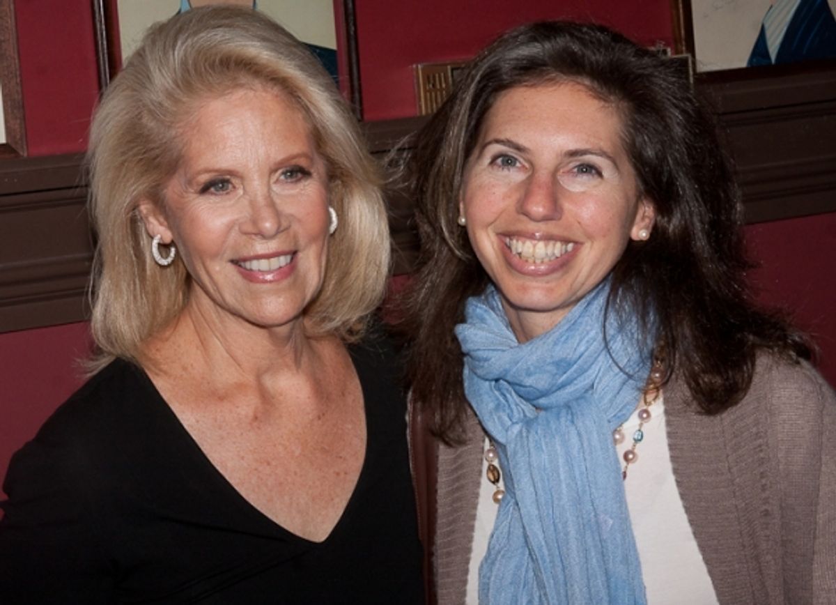 Daryl Roth and daughter Amanda at Daryl Roth Joins Sardi's Wall