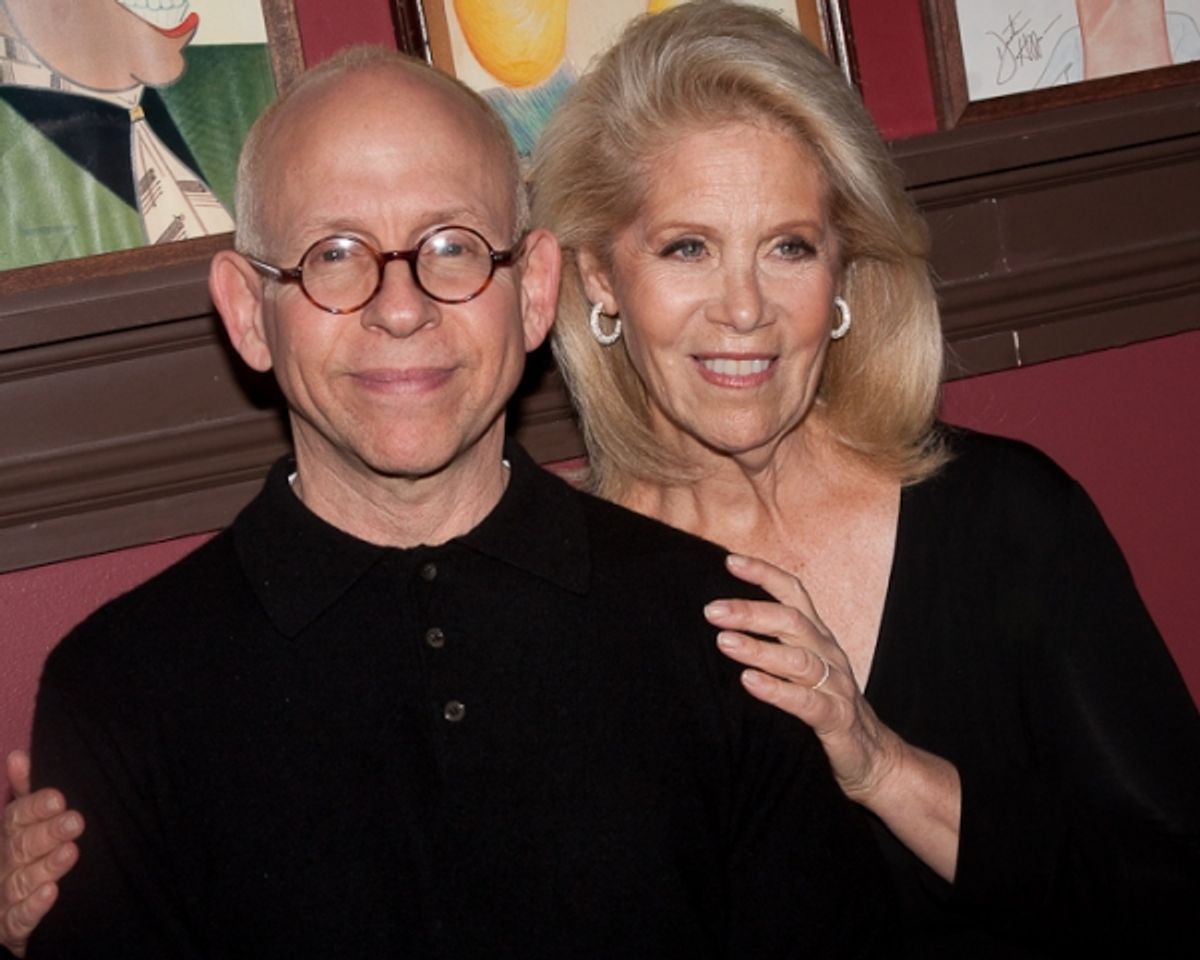 Bob Balaban and Daryl Roth at Daryl Roth Joins Sardi's Wall