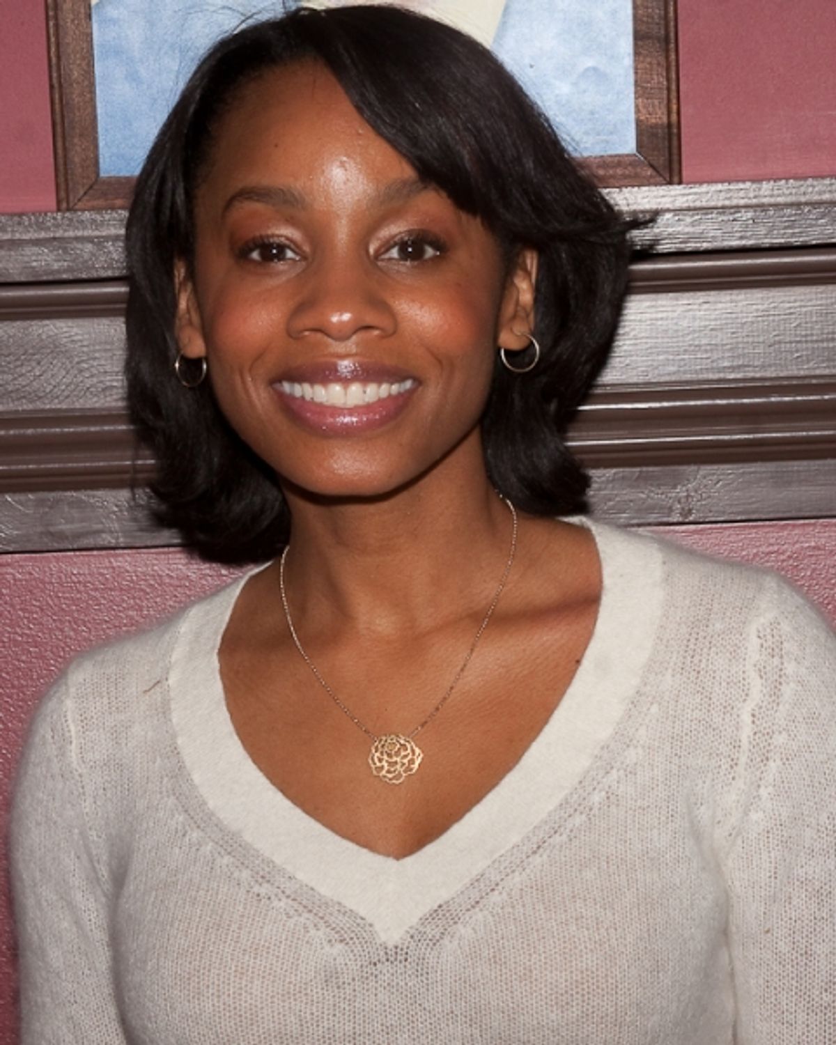 Anika Noni Rose at Daryl Roth Joins Sardi's Wall