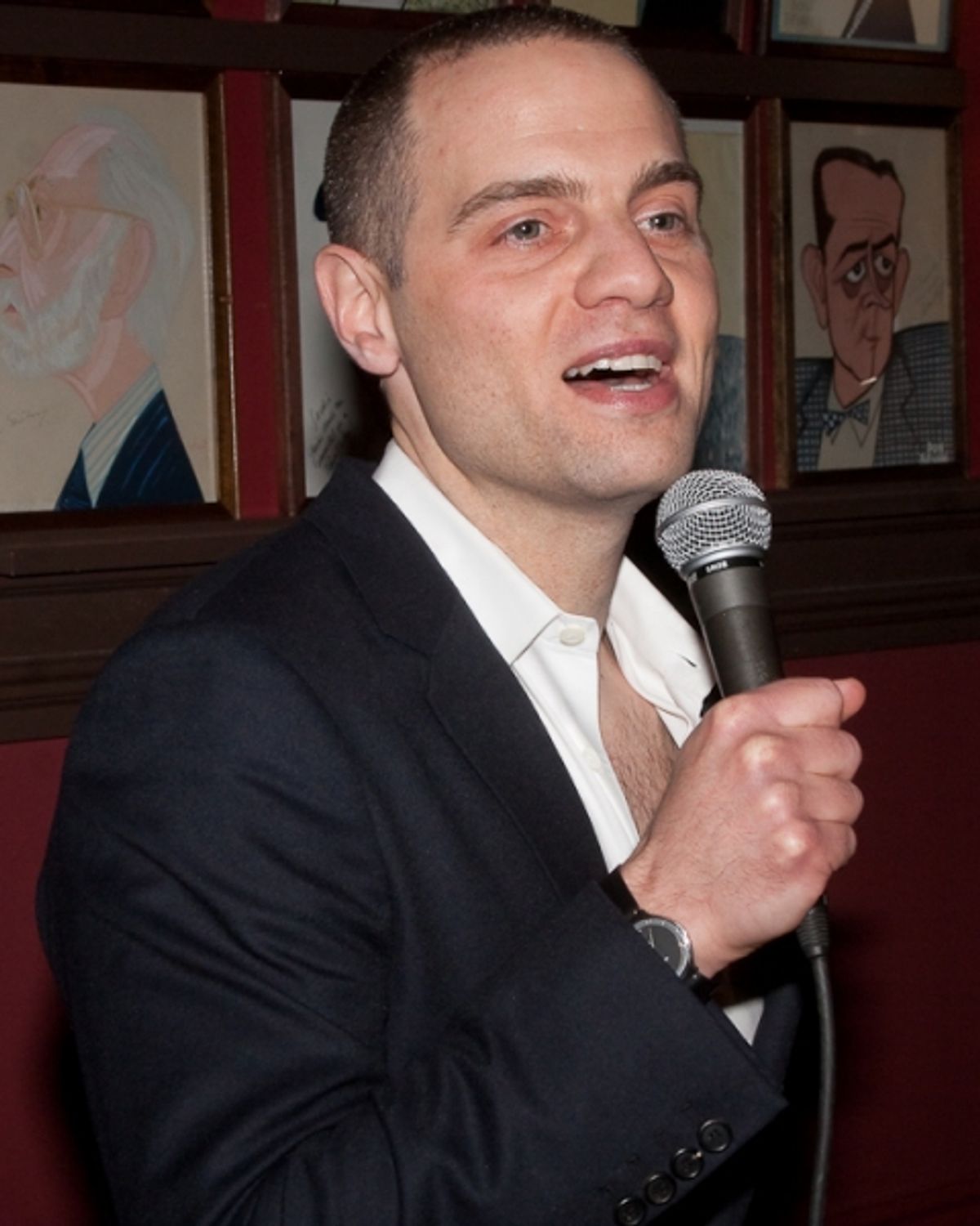 Jordan Roth at Daryl Roth Joins Sardi's Wall