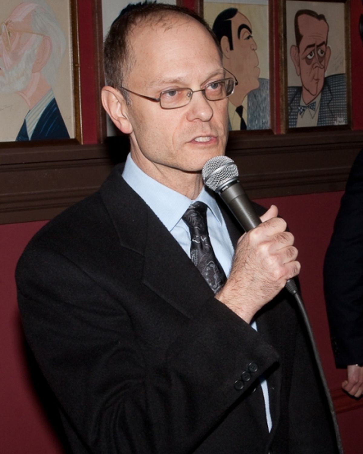 David Hyde Pierce at Daryl Roth Joins Sardi's Wall